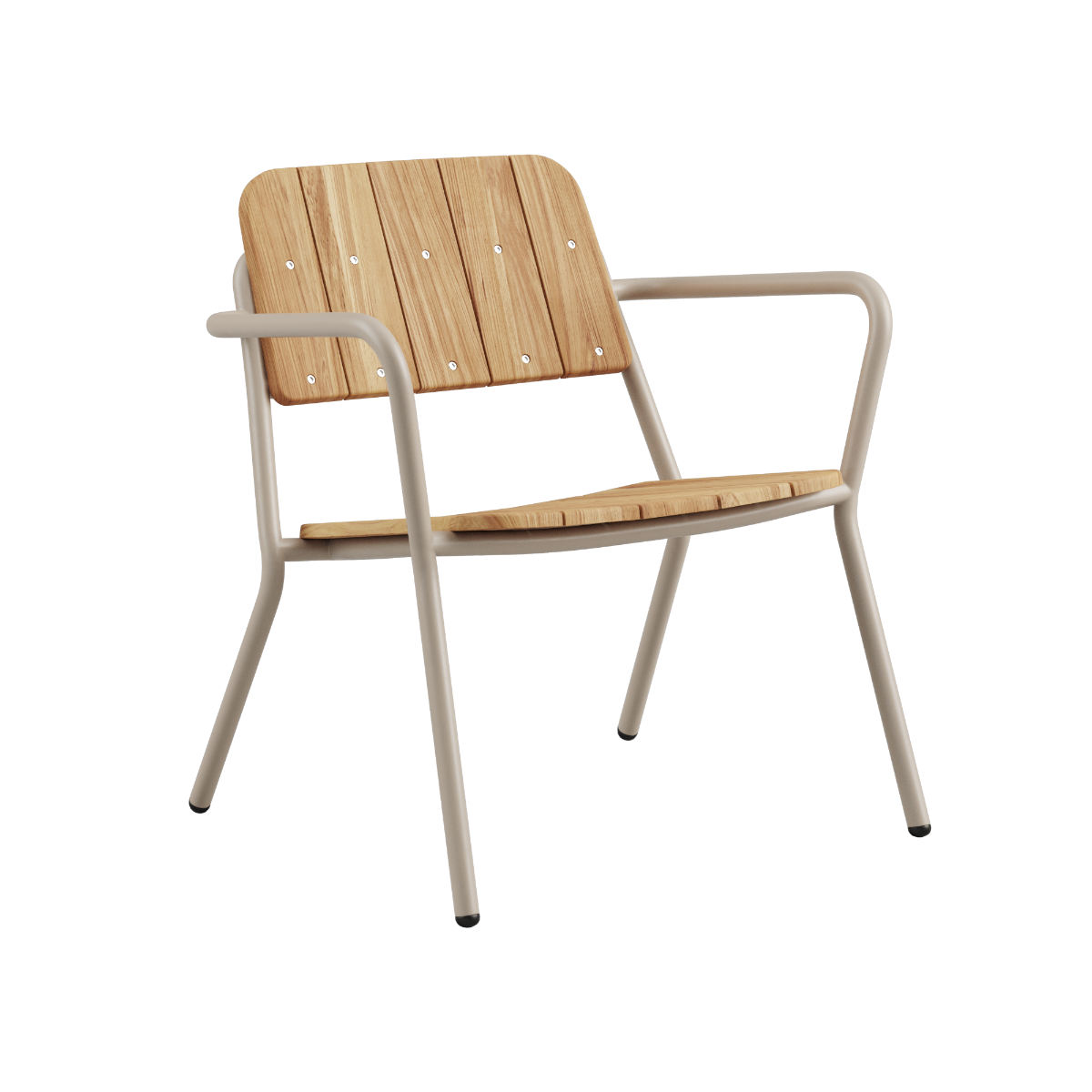 Kirra Patio Lounge Chair Taupe.