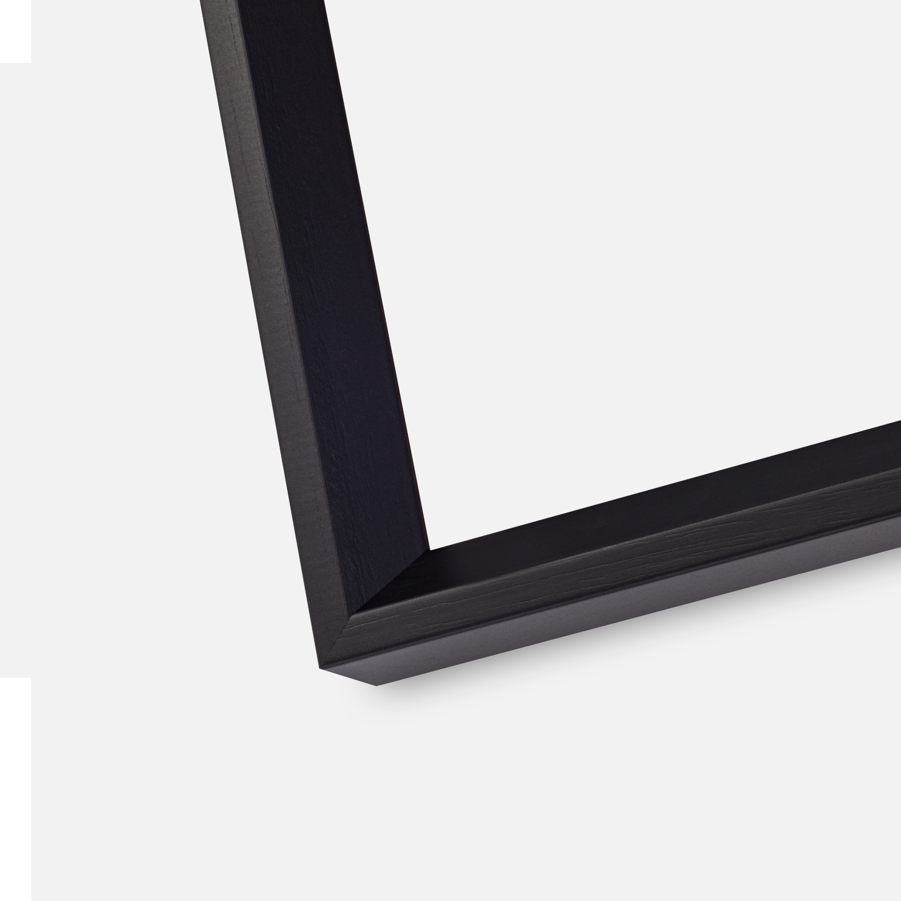 Ramme Globe Sort 50x70 cm - Passepartout Hvid 40x60 cm