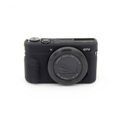 Canon G7X Mark II kameraskal silikon material mjuk flexibel skyddande - Svart