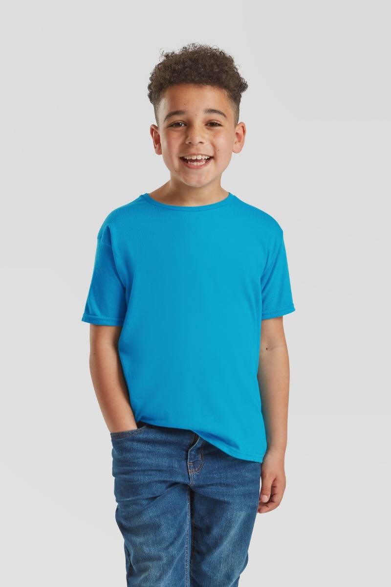 Fruit of the Loom F130K Kids´ Iconic T Deep Navy 164.