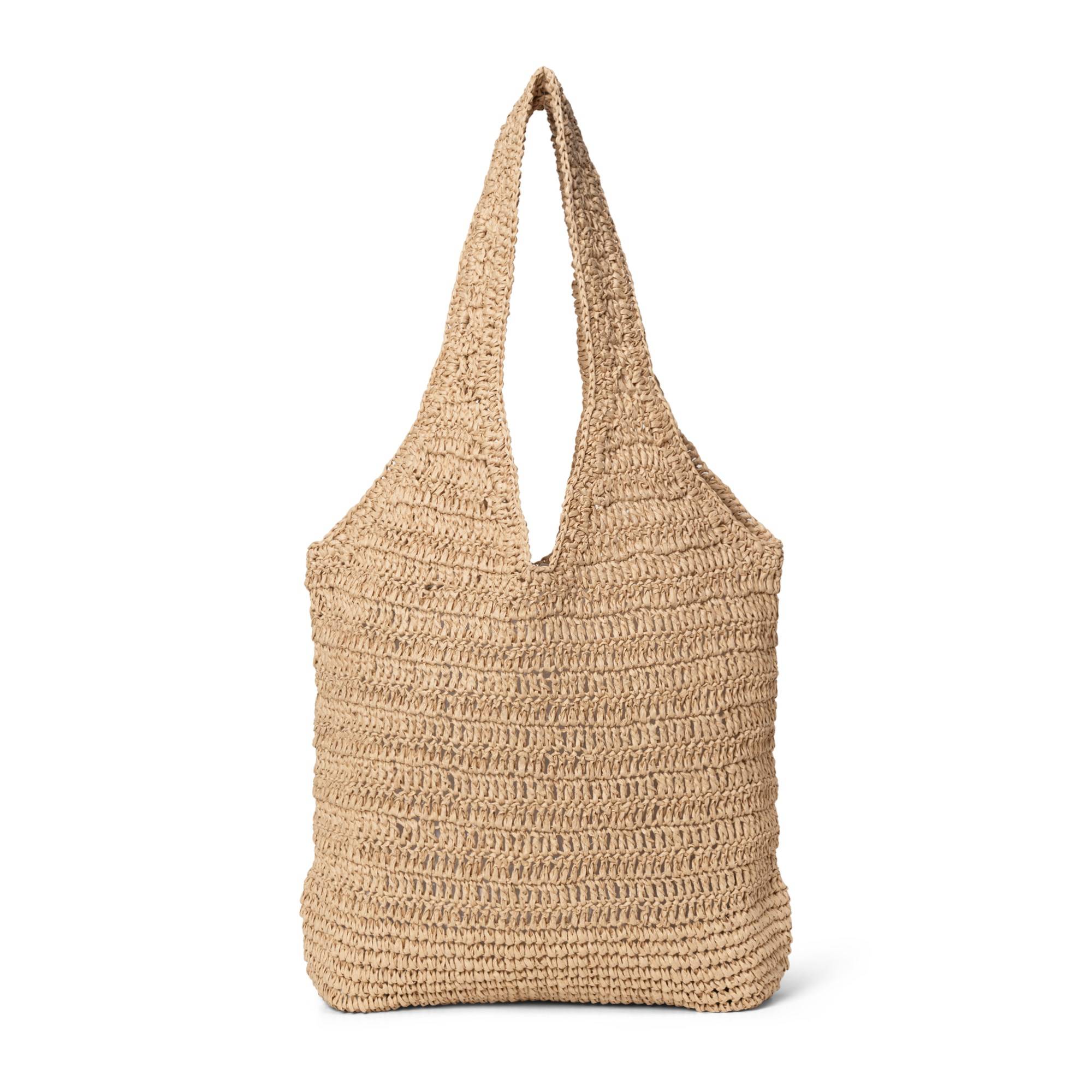 DAY ET Strandtaske Day Crochet Tote - Creme