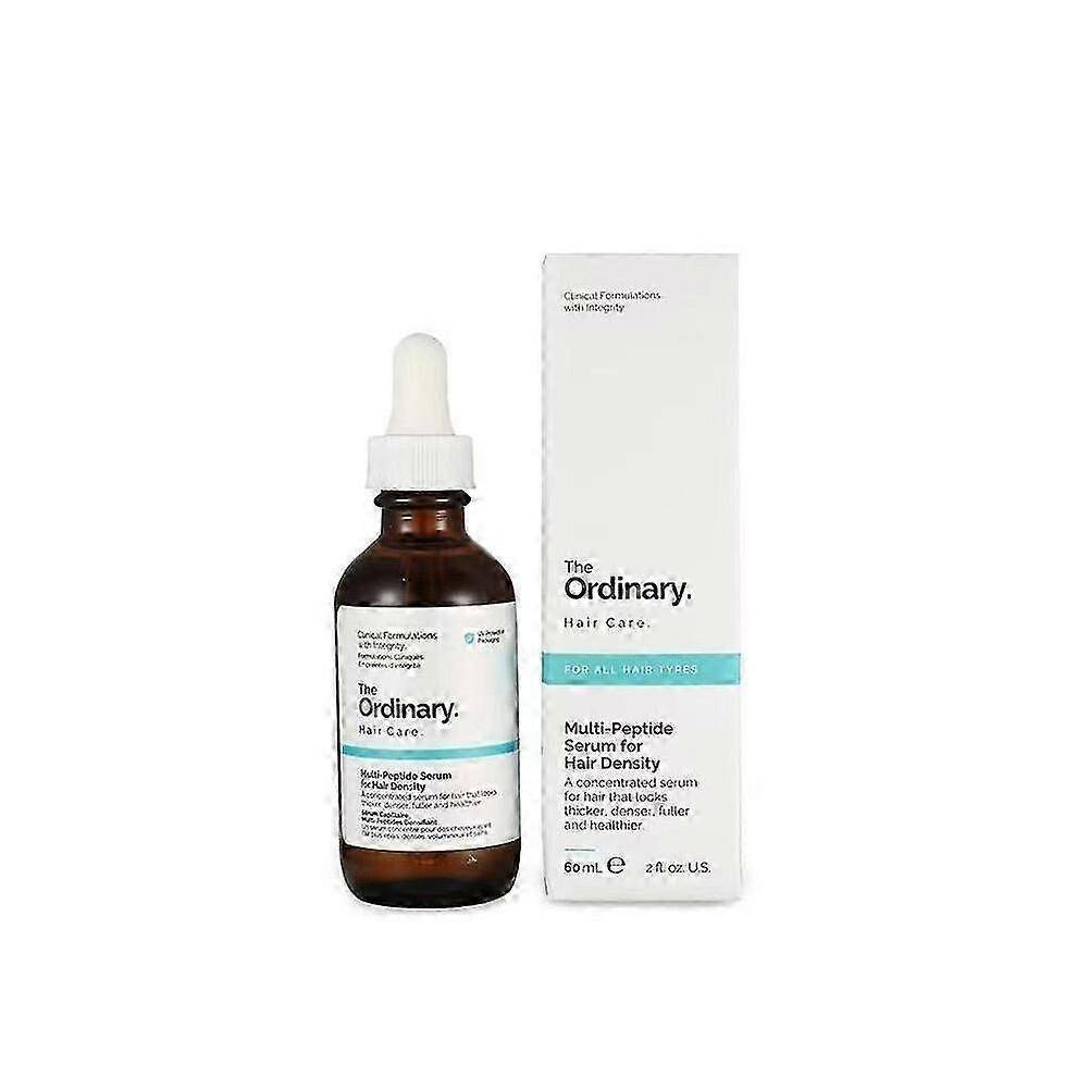 (2 st) The Ordinary Multi-Peptide Serum för Hårfyllighet, Peptidbaserad Formula för Tjockare, Fylligare Hår Nyhet