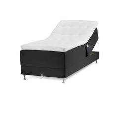 Viking Björkö DuoFlex Ställbar Säng 180x210 Grå - Velvet Dark Grey (180x210)