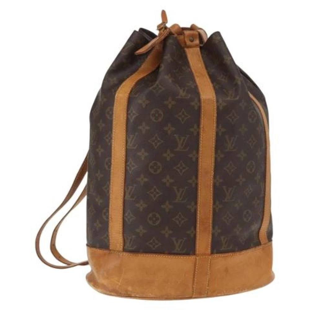 Louis Vuitton Vintage Pre-owned Bucket Bag - Vintage - Dame - Brun - ONE SIZE -