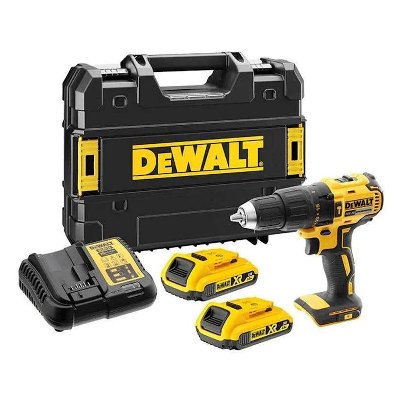 SLAGBORRMASKIN DeWalt DCD778D2T, 18V, 2X2.0AH, TSTAK