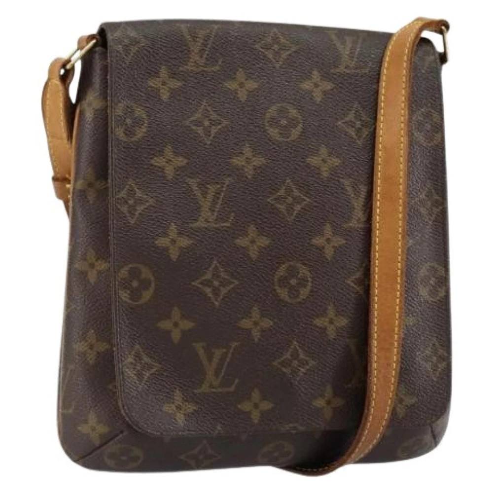 Louis Vuitton Vintage Pre-owned Vintage Canvas Crossbody Taske - Vintage - Dame - Brun - ONE SIZE -
