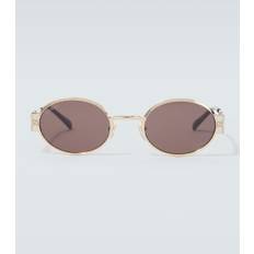 Gucci GG round sunglasses - gold - One Size