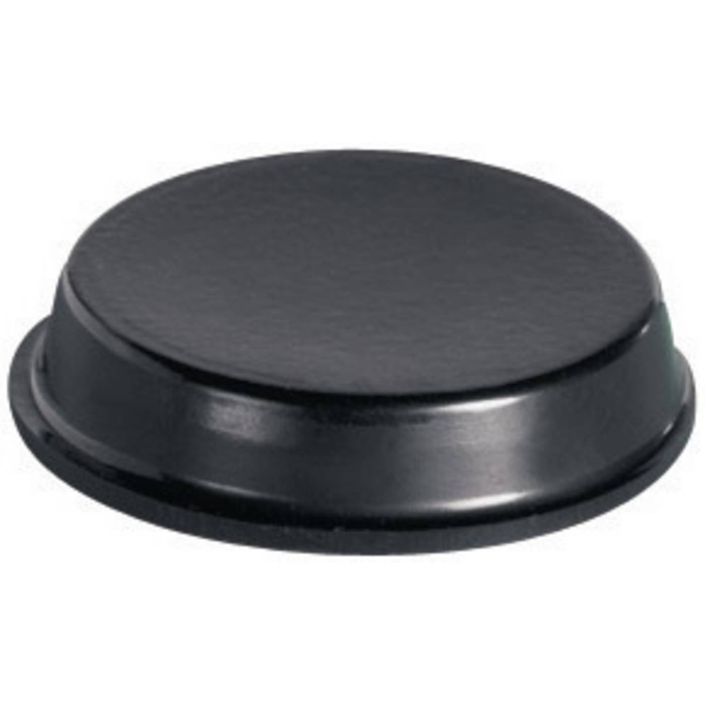 PB Fastener BS-44-BK-R-7 N/A självhäftande, rund Svart (Ø x H) 19.1 mm x 4.1 mm 7 st Piece