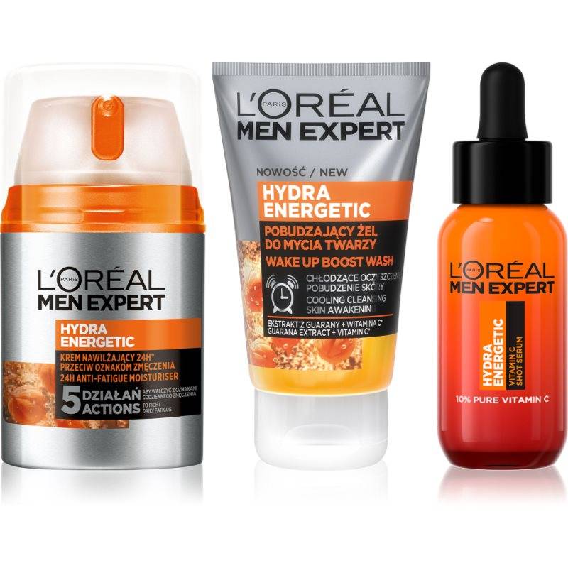 L’Oréal Paris Men Expert Hydra Energetic Set med återfuktande effekt