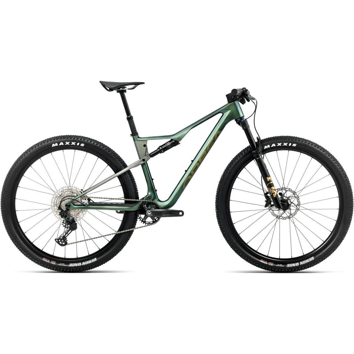 Heldämpad MTB Orbea Oiz M30 Seaweed Carbon View/Spaceship Green (L)