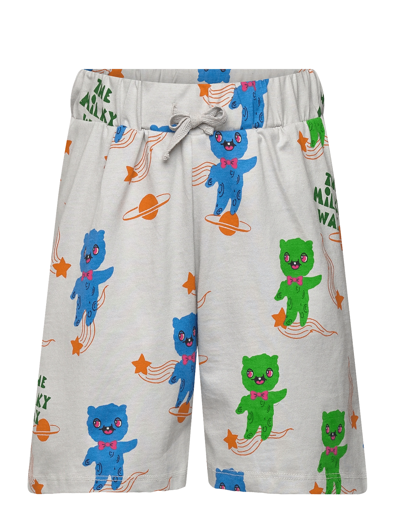 Mini Rodini Aliens Aop Shorts Long - Multi/patterned - 104/110