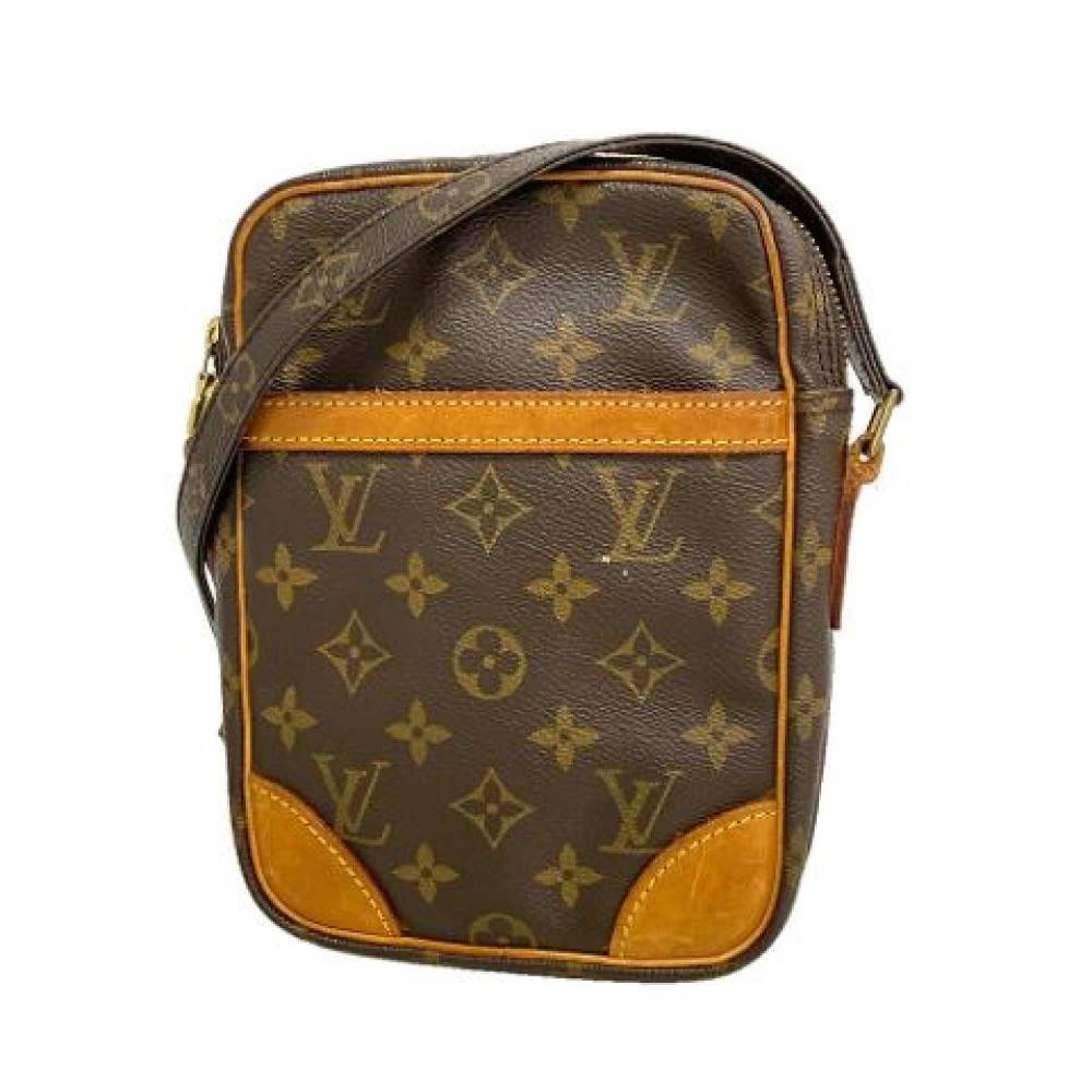 Louis Vuitton Vintage Pre-owned Vintage Skuldertaske - Vintage - Dame - Brun - ONE SIZE - Uld