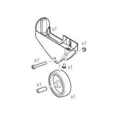 Thule 52848 Montage Kit Hjul L För EasyFold XT 3 Modeller