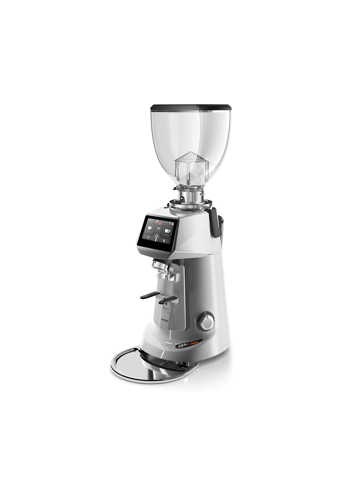 Fiorenzato F83 E PRO ADAPT espressokvarn, viktstyrd malning med maskinanslutning
