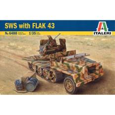 Tamiya 135 German Heavy Wehrmacht Traction Vehicle Flak43 Equipped Type 38480 (Italeri 135 Military Series 6480)