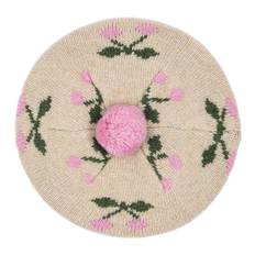 Konges Sløjd Hue - Beret - Uld - Belou - Cherry - Konges Sløjd - 2-4 år (92-104) - Hue
