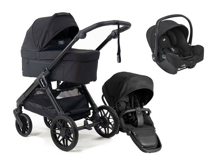 Emmaljunga Sento Max duovagn Ergo+ 2027 + Joie i-Snug 2 babyskydd