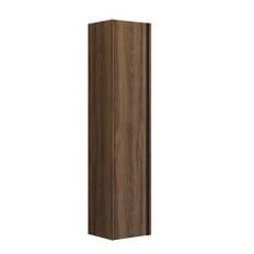 Scanbad højskab Luna version B venstre brun eg 176x40x35 cm