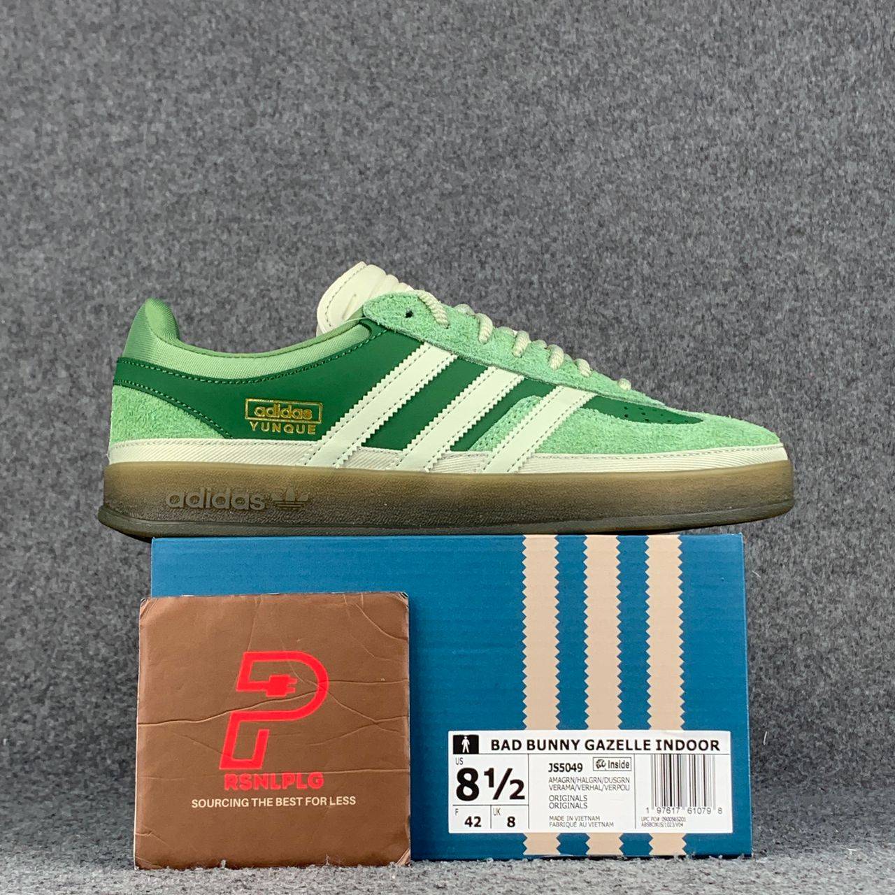 Bad Bunny x Gazelle Indoor 'El Yunque' - EUR 38 2/3 • US 6 • UK 5.5