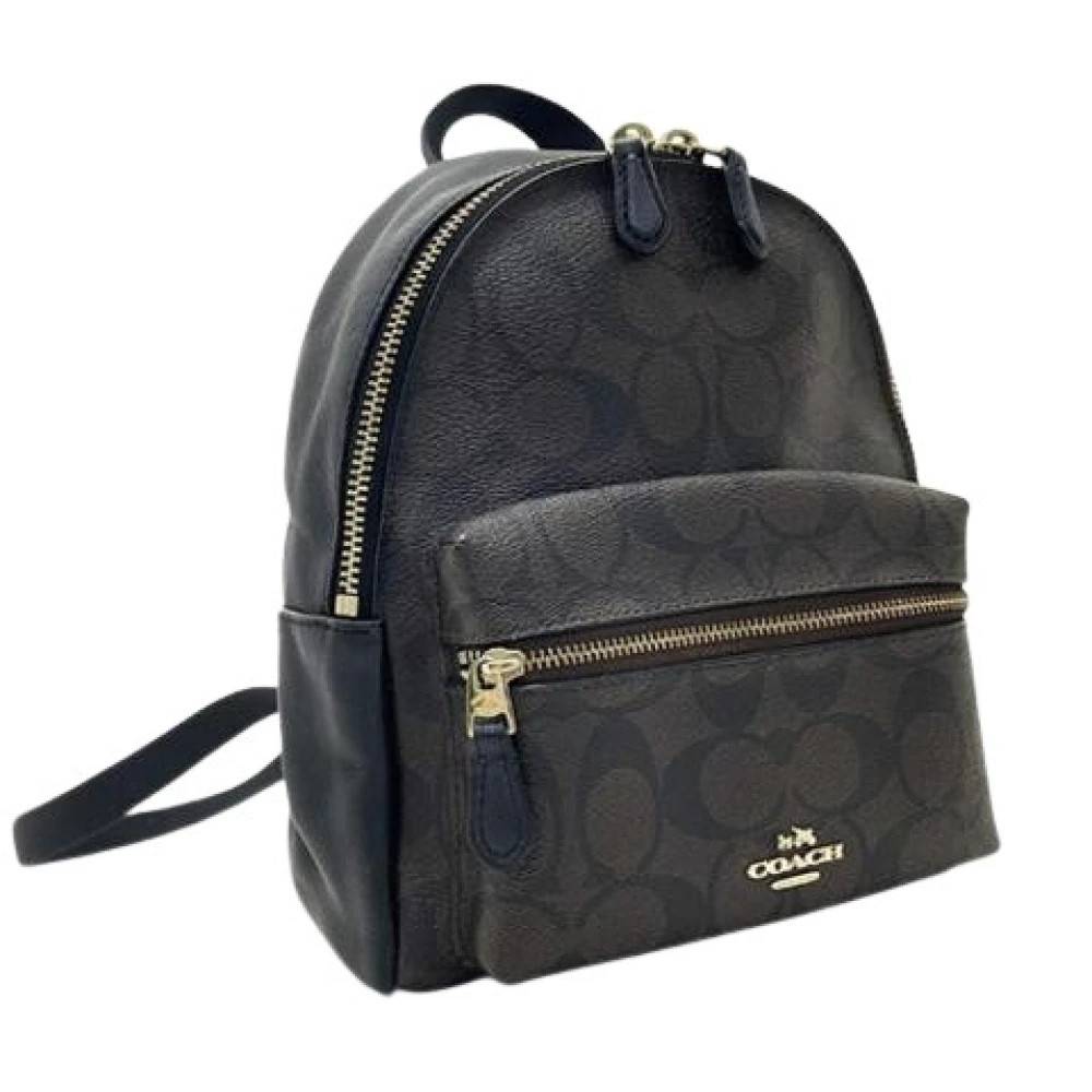 Coach Pre-owned - Pre-owned Canvas Ryggsäck Vintage - Dam - ONE Size - Läder