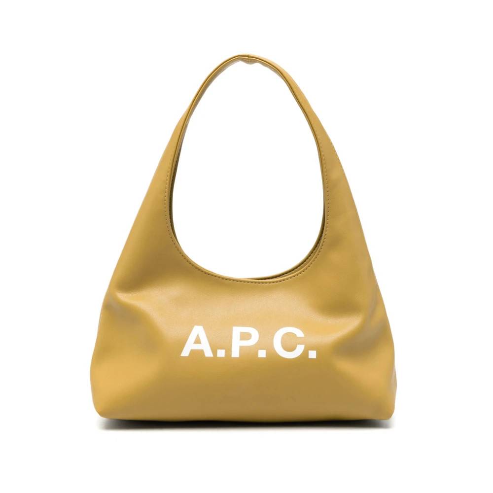 A.P.C. Baby Ninon Skuldertaske - Tasker - Dame - Gul - ONE SIZE - Uld
