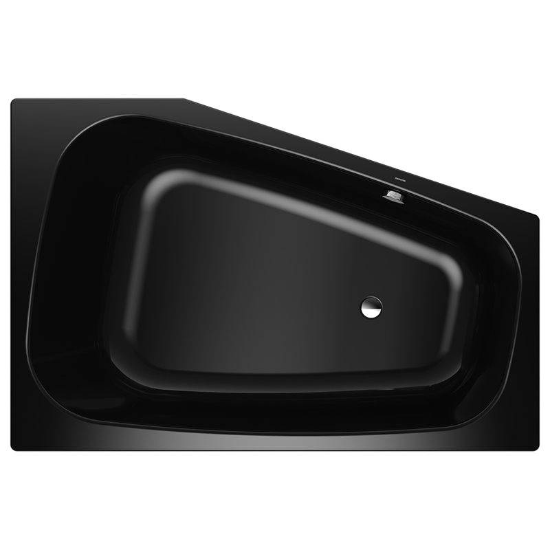 Badkar Kaldewei Plaza Duo 1800x1200 mm Svart Vänster