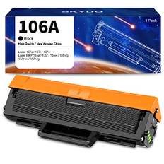 106A W1106A Toner Kompatibel für HP 106A Toner für HP Laser MFP 135wg Toner für HP Laser 107w 107a 107r MFP 135wg MFP 137fwg MFP 135a MFP 135w MFP 135r MFP 137fnw(Schwarz, 1er-Pack)