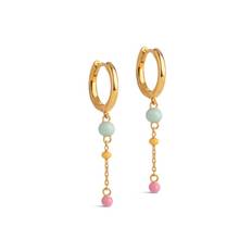 Lola Bold Hoops Rainbow
