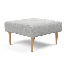 Innovation Recast plus puff (590 Micro Check Grey, egetræ)