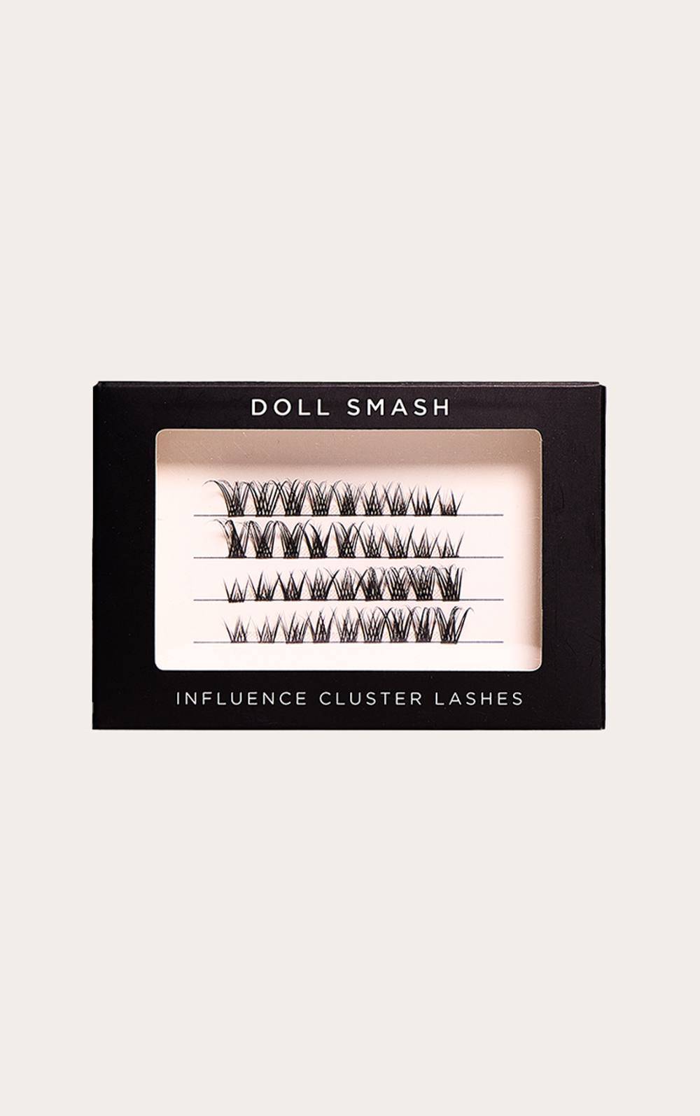 Doll Smash Influence Cluster Lashes, black