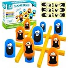 Gobblet Game, Tic Tac Toe Toys, Tic Tac Toe game, Gobblet spel, 2 spelare brädspel Tik Tak Boom, Big Eat Small Game, föräldrar barninteraktion barnspel, klassiskt familjebrädspel