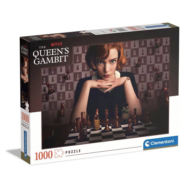 Clementoni - 39697 - Puzzle Queen's Gambit - 1000 Teile Für...