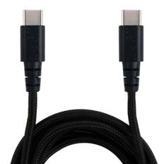 (2-PACK) Samsung Laddare OCH iPhone 15 , (3 meter) - Snabbladdare - USB-C Laddare - Kabel Vit