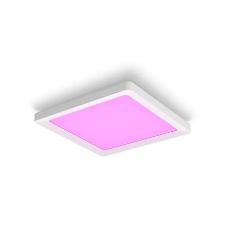 Signify Tento hue wca slim ceiling sq s white.