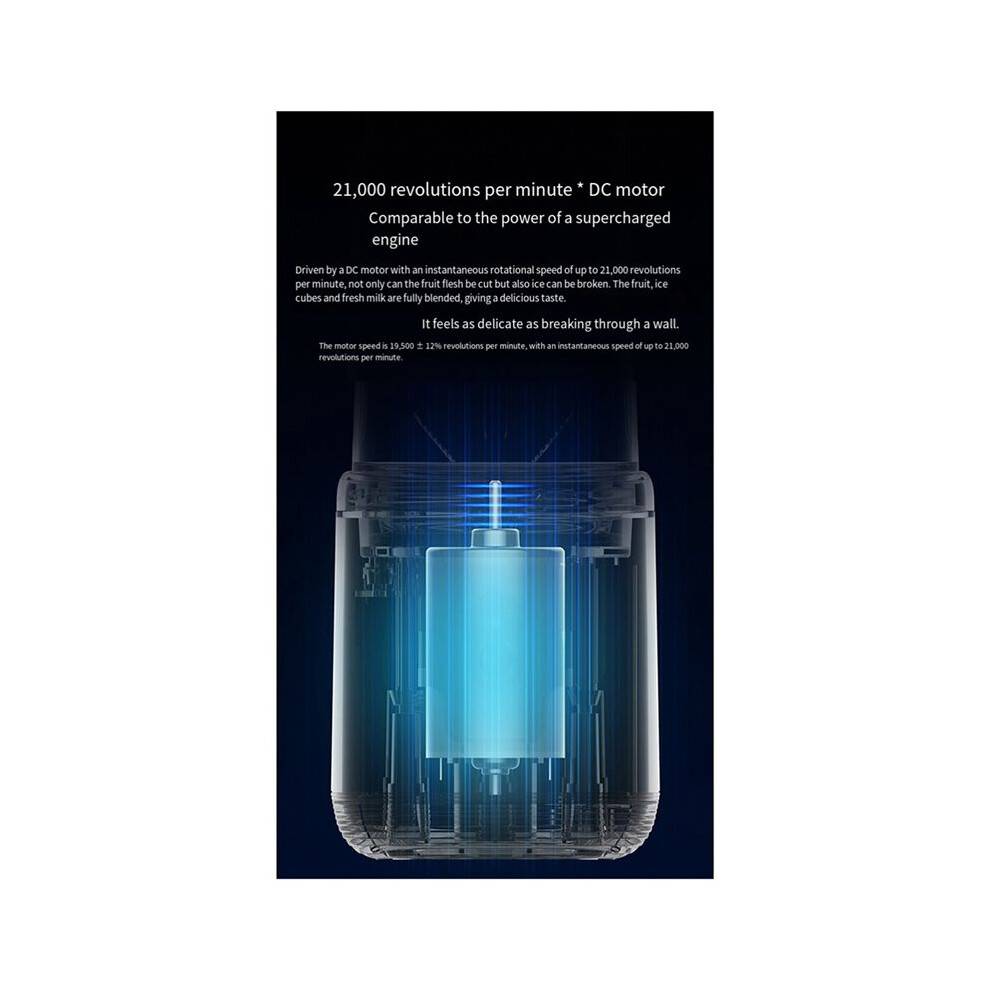 Juicer Portable Rechargeable Small Juicer Multi-Function for Home Use Juice Blender