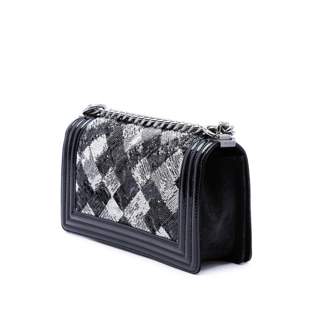 Chanel Vintage Shoulder Bag Stl. - Axelremsväskor Från Magasin - Black (L 15.50cm x W 25cm x D 8.50cm)