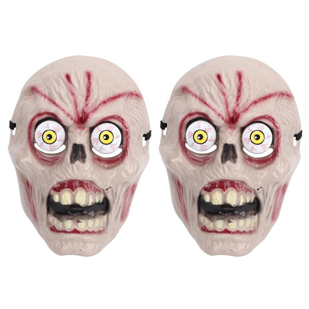 Uhyggelig Halloween-ansigtsmaske til voksne, fleksibel trætegning, håndmodelinspireret latex-gysermaske med åndbart design, PVC-skræmmende maske