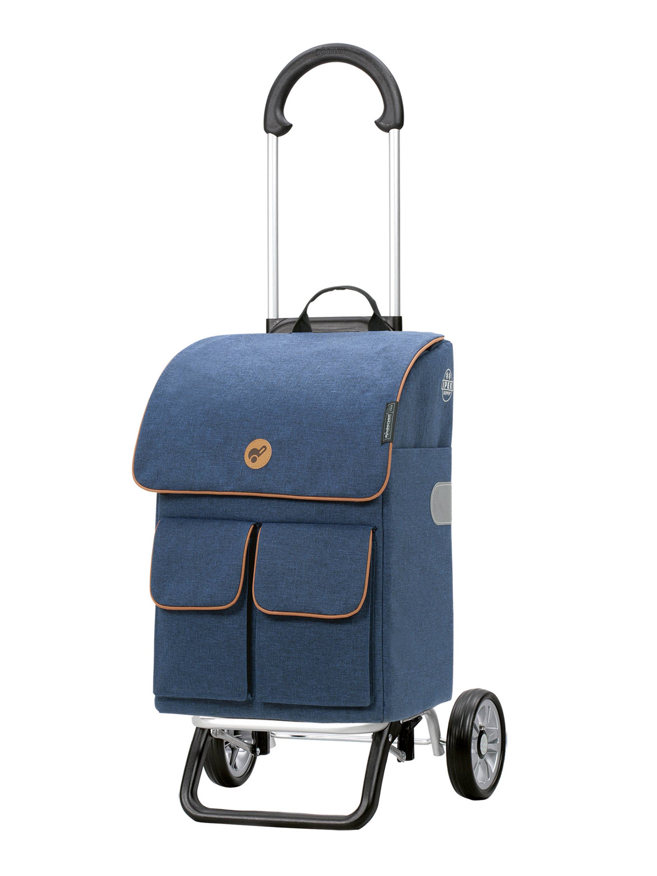 Andersen Shopper Scala Shopper Plus Ipek Mini Indkøbstrolley 48 cm  Blå
