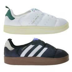 adidas Puffylette Unisex Schuhe mit PrimaLoft-Isolierung wasserabweisende Low Top Sneaker Samba oder Stan Smith Schwarz/Braun oder Weiß/Grün