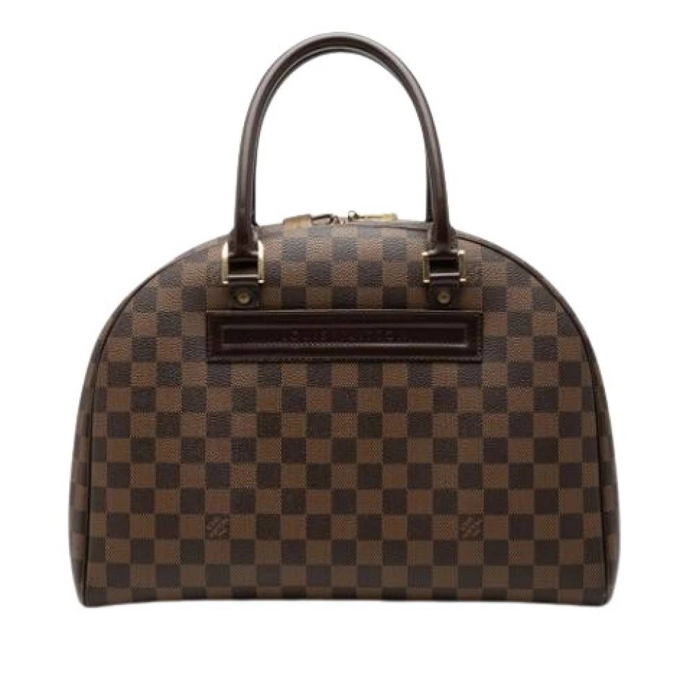 Louis Vuitton Vintage Pre-owned Nolita Håndtaske - Vintage - Dame - Brun - ONE SIZE - Læder