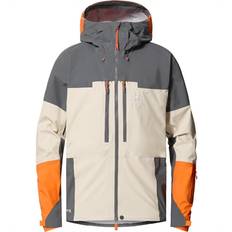 Haglöfs Spitz GTX Pro Jacket Men - Chalk Beige/Magnetite - Skaljakke