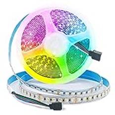 Arotelicht LED Strip RGBW 24V 120LEDs/M Super Bright 5050SMD RGB+Warm White(2700K-3000K) 4 färger i 1 LED Strip Självhäftande IP20 icke-vattentät LED-ljusremsa Ljusremsa Strip Strip för deco