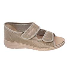 Bred damesandal fra Fischer, str. 38