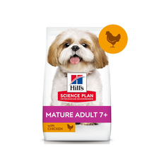 Hill's Science Plan Small & Mini Mature Adult 7+ med Kylling – 1,5 kg