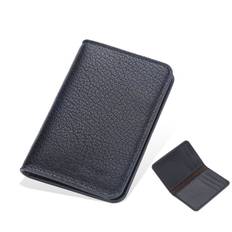 Mænds kreditkort pung mini kort pung med 6 magnetiske kreditkortpladser 2 ID-pladser bifold pung til dagligdagen