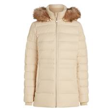 Tommy Hilfiger Tyra Down Jacket With Fur Kräm