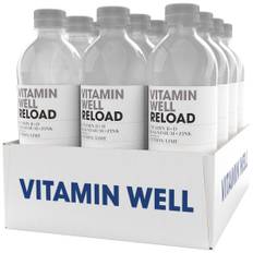 12 X Vitamin Well 500 Ml Reload Citron Lime