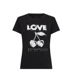 ZADIG & VOLTAIRE Walk Bc Concert Cherry Love |Svart |M