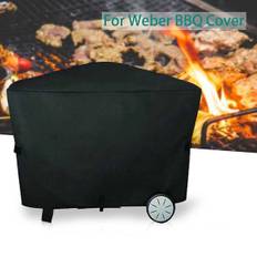BBQ Grill Dæksel til Weber Q2000 Q3000 BBQ Dæksel Udendørs Grill Tilbehør Støvsikkert Vandafvisende Regnbeskyttende Dæksler