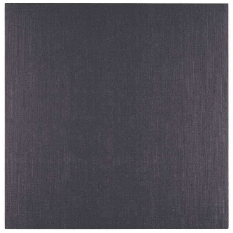 Florence 12x12" Linen Cardstock Pack - Black (10 sheets)